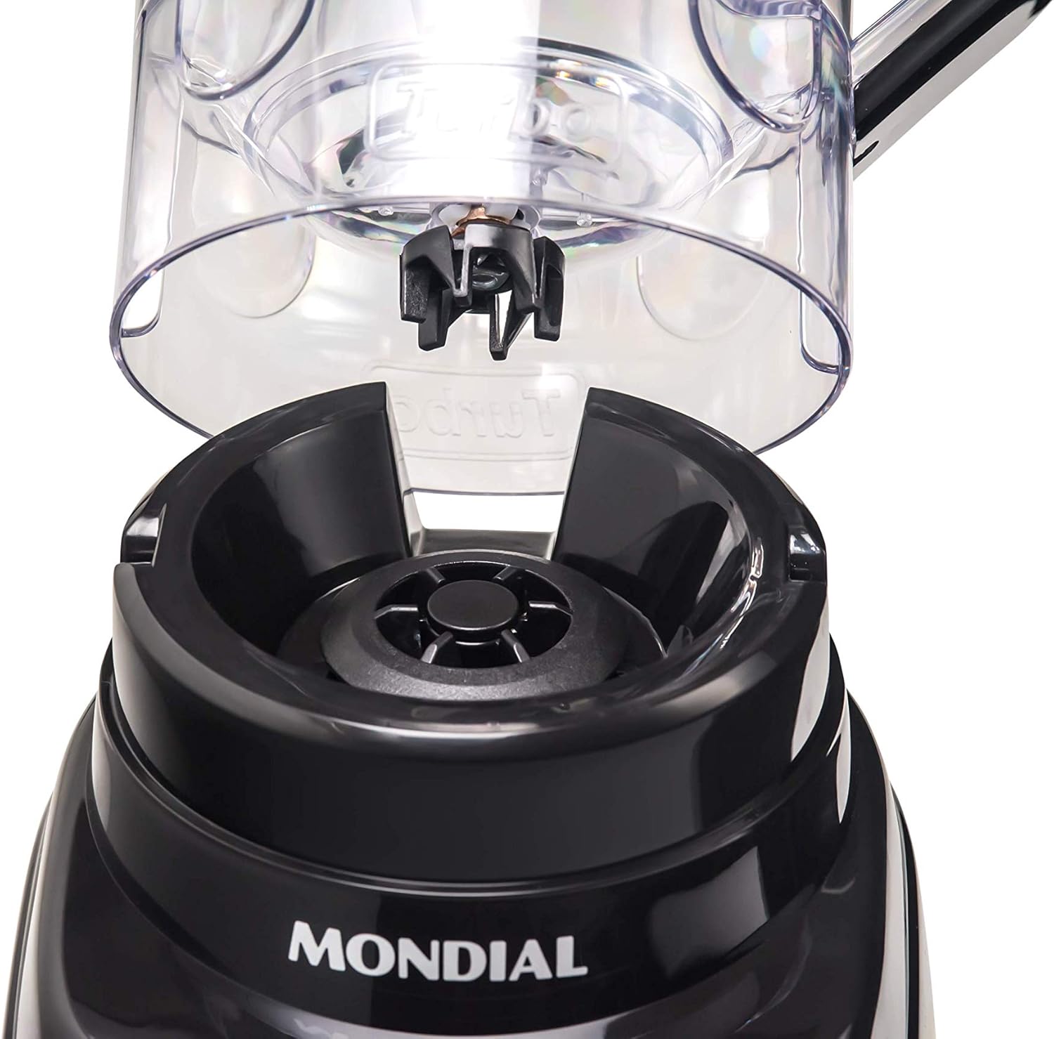 Liquidificador Mondial, Turbo Power - Preto 550W, Preto, 2,2 L - L-99 FB